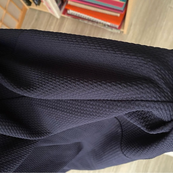 VINCE CAMUTO NAVY PINK WHITE  KNEE LENGTH DRESS Fit Flare Color-block Size 6 - Picture 5 of 6